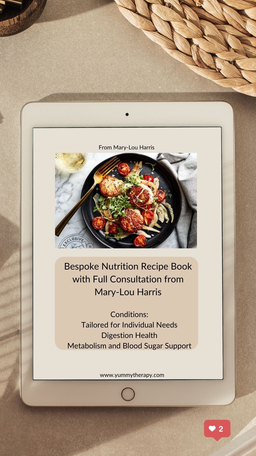 Personalised Recipes eBook