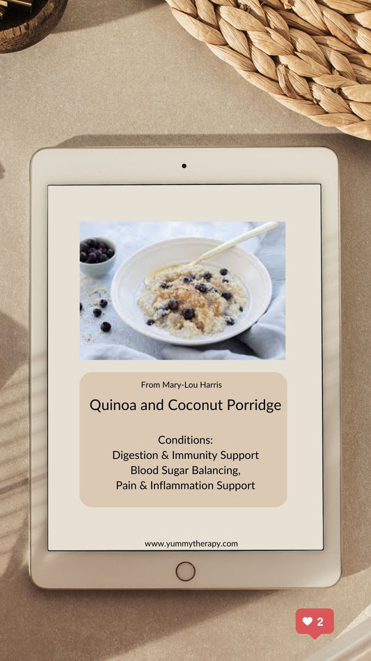 Gut-supporting Quinoa and Coconut Porridge