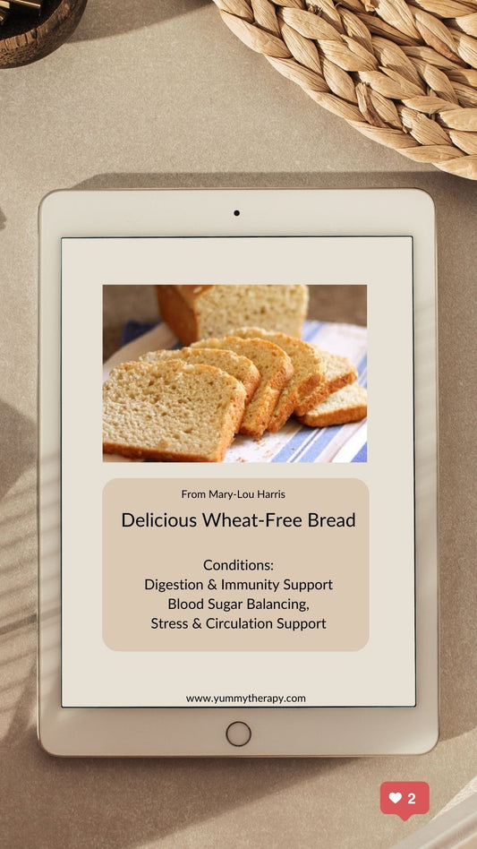 Gut Supporting Wheat-free Bread